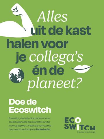 Verso Ecoswitch Affiche 210x280mm groen